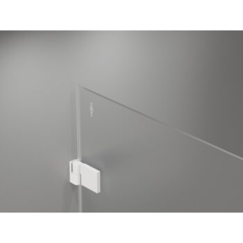 MEXEN/S - Lunar-B Duo sprchovací kút dvere krídlové 85 x 80, transparent, biela 832-085L-080P-20-00