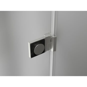 MEXEN/S - Lunar-B Duo sprchovací kút dvere krídlové 90 x 90, transparent, nikel kartáčovaný 832-090L-090P-97-00