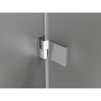 MEXEN/S - Lunar-B Duo sprchovací kút dvere krídlové 95 x 75, transparent, chróm 832-095L-075P-01-00