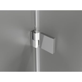 MEXEN/S - Lunar-B Duo sprchovací kút dvere krídlové 95 x 95, transparent, chróm 832-095L-095P-01-00