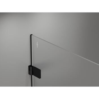 MEXEN/S - Lunar-B L sprchový kút dvere krídlové ľavá 70 x 70, transparent, čierna 832L-070-070-70-00-L