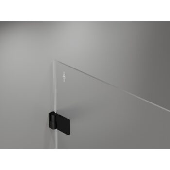 MEXEN/S - Lunar-B L sprchový kút dvere krídlové ľavá 70 x 70, transparent, čierna 832L-070-070-70-00-L