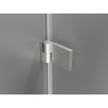 MEXEN/S - Lunar-B L sprchový kút dvere krídlové ľavá 70 x 70, transparent, nikel szczotkowan 832L-070-070-97-00-L