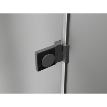 MEXEN/S - Lunar-B L sprchový kút dvere krídlové pravá 80 x 70, transparent, grafit metal 832L-080-070-95-00-P