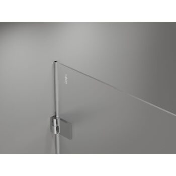 MEXEN/S - Lunar-B L sprchový kút dvere krídlové pravá 95 x 70, transparent, chróm 832L-095-070-01-00-P