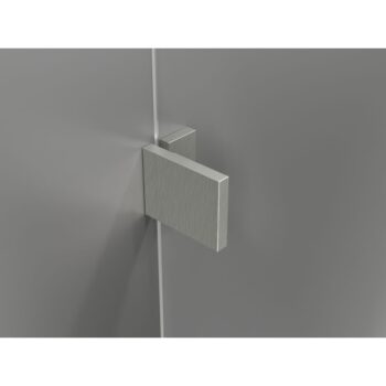 MEXEN/S - Lunar-B sprchovací kút dvere krídlové ľavá 80 x 70, transparent, nikel kartáčovaný 832-080-070-97-00-L