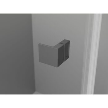 MEXEN/S - Lunar-B sprchovací kút dvere krídlové ľavá 85 x 70, transparent, grafit metal 832-085-070-95-00-L