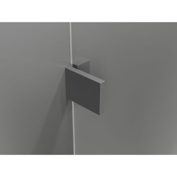 MEXEN/S - Lunar-B sprchovací kút dvere krídlové ľavá 85 x 70, transparent, grafit metal 832-085-070-95-00-L