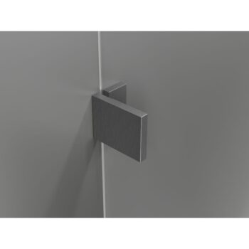MEXEN/S - Lunar-B sprchovací kút dvere krídlové ľavá 90 x 70, transparent, grafit kartáčovaná 832-090-070-66-00-L
