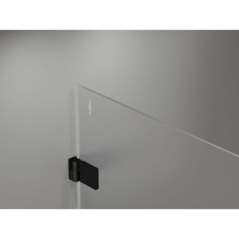 MEXEN/S - Lunar-B sprchovací kút dvere krídlové pravá 100 x 70, transparent, čierna 832-100-070-70-00-P