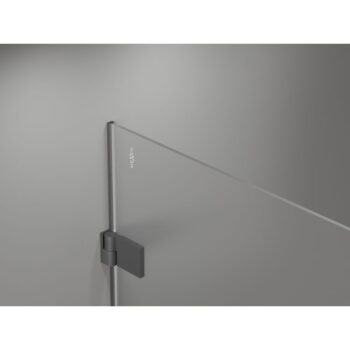 MEXEN/S - Lunar-B sprchovací kút dvere krídlové pravá 90 x 70, transparent, grafit metal 832-090-070-95-00-P