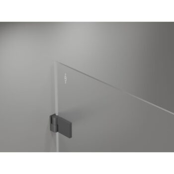 MEXEN/S - Lunar-B sprchovací kút dvere krídlové pravá 90 x 70, transparent, grafit metal 832-090-070-95-00-P