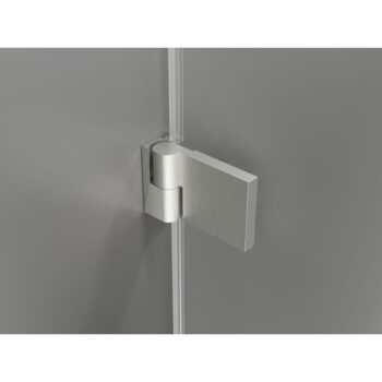 MEXEN/S - Lunar-B sprchovací kút dvere krídlové pravá 90 x 70, transparent, nikel kartáčovaný 832-090-070-97-00-P