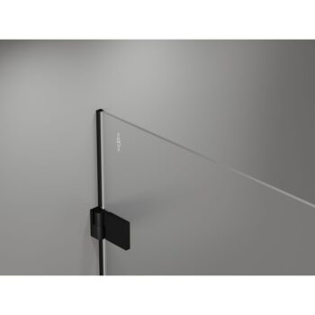 MEXEN/S - Lunar-B sprchovací kút dvere krídlové pravá 95 x 70, transparent, čierna 832-095-070-70-00-P