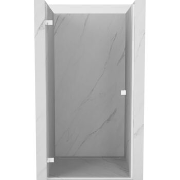 MEXEN/S - Lunar-B sprchové dvere krídlové ľavé 60, transparent, biela 832-060-000-20-00-L