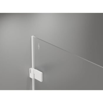 MEXEN/S - Lunar-B sprchové dvere krídlové ľavé 60, transparent, biela 832-060-000-20-00-L