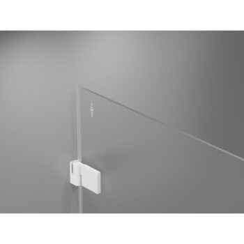 MEXEN/S - Lunar-B sprchové dvere krídlové ľavé 60, transparent, biela 832-060-000-20-00-L
