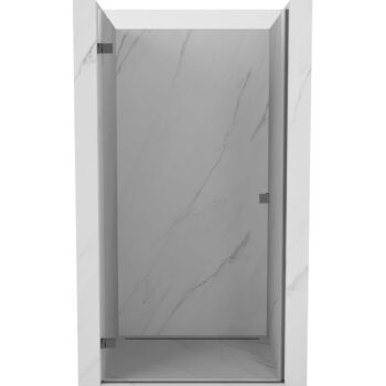 MEXEN/S - Lunar-B sprchové dvere krídlové ľavé 60, transparent, grafit metal 832-060-000-95-00-L