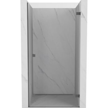 MEXEN/S - Lunar-B sprchové dvere krídlové pravé 100, transparent, grafit metal 832-100-000-95-00-P