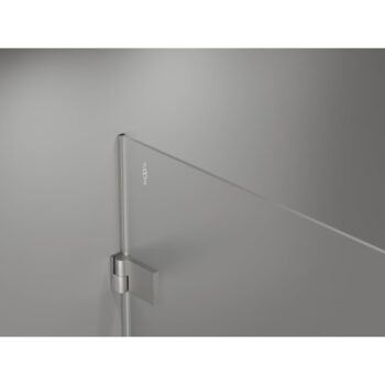 MEXEN/S - Lunar-B sprchové dvere krídlové pravé 100, transparent, nikel kartáčovaný 832-100-000-97-00-P
