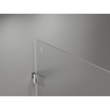 MEXEN/S - Lunar-B sprchové dvere krídlové pravé 100, transparent, nikel kartáčovaný 832-100-000-97-00-P