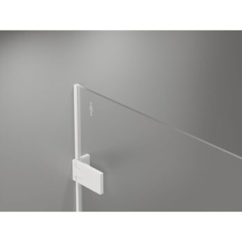 MEXEN/S - Lunar-F Duo sprchovací kút skladacie dvere 100 x 70, transparent, biela 836-100L-070P-20-00