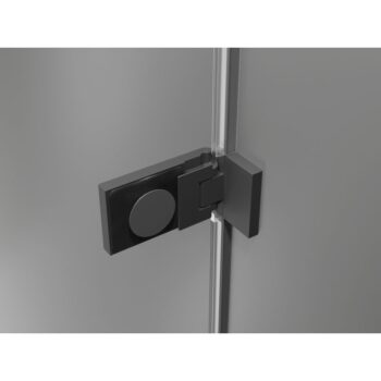 MEXEN/S - Lunar-F Duo sprchovací kút skladacie dvere 70 x 70, transparent, grafit metal 836-070L-070P-95-00