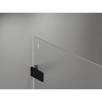 MEXEN/S - Lunar-F Duo sprchovací kút skladacie dvere 75 x 70, transparent, čierna 836-075L-070P-70-00