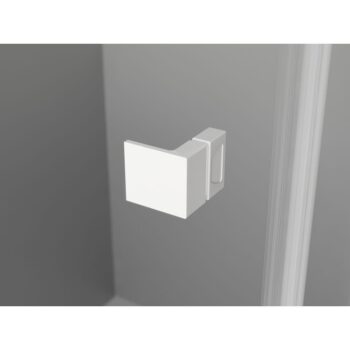 MEXEN/S - Lunar-F Duo sprchovací kút skladacie dvere 75 x 75, transparent, biela 836-075L-075P-20-00
