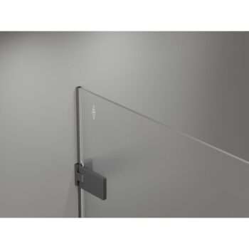 MEXEN/S - Lunar-F Duo sprchovací kút skladacie dvere 80 x 70, transparent, grafit metal 836-080L-070P-95-00