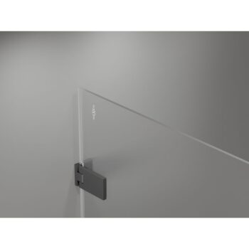 MEXEN/S - Lunar-F Duo sprchovací kút skladacie dvere 80 x 70, transparent, grafit metal 836-080L-070P-95-00