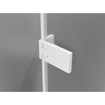 MEXEN/S - Lunar-F Duo sprchovací kút skladacie dvere 85 x 70, transparent, biela 836-085L-070P-20-00