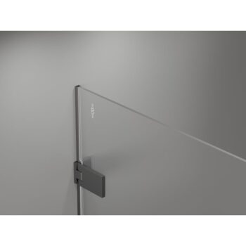 MEXEN/S - Lunar-F Duo sprchovací kút skladacie dvere 85 x 70, transparent, grafit metal 836-085L-070P-95-00