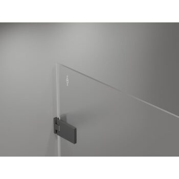 MEXEN/S - Lunar-F Duo sprchovací kút skladacie dvere 85 x 70, transparent, grafit metal 836-085L-070P-95-00