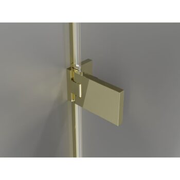 MEXEN/S - Lunar-F Duo sprchovací kút skladacie dvere 85 x 70, transparent, zlato 836-085L-070P-50-00