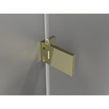 MEXEN/S - Lunar-F Duo sprchovací kút skladacie dvere 85 x 70, transparent, zlato 836-085L-070P-50-00