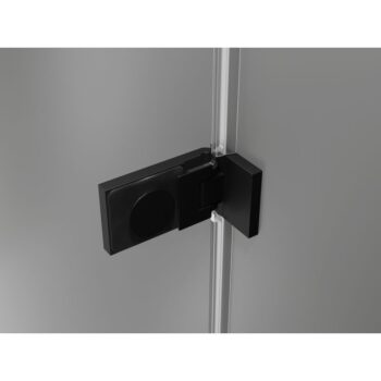 MEXEN/S - Lunar-F Duo sprchovací kút skladacie dvere 85 x 75, transparent, čierna 836-085L-075P-70-00