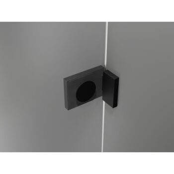 MEXEN/S - Lunar-F L sprchový kút skladacie dvere ľavá 100 x 70, transparent, čierna 836L-100-070-70-00-L
