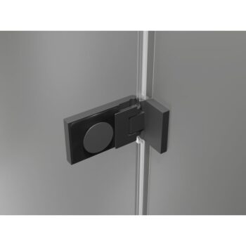 MEXEN/S - Lunar-F L sprchový kút skladacie dvere ľavá 90 x 70, transparent, grafit metal 836L-090-070-95-00-L