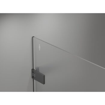 MEXEN/S - Lunar-F L sprchový kút skladacie dvere ľavá 95 x 70, transparent, grafit metal 836L-095-070-95-00-L
