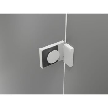 MEXEN/S - Lunar-F sprchovací kút skladacie dvere pravá 90 x 70, transparent, biela 836-090-070-20-00-P