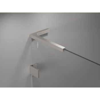 MEXEN/S - Lunar L Sprchová zástena WALK-IN pravá 60 x 200, transparent 8 mm, nikel kartáčovaný 830L-060-000-97-00-P