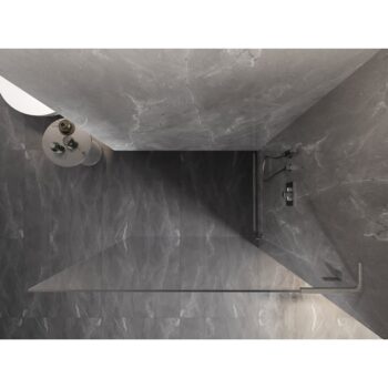 MEXEN/S - Lunar L Sprchová zástena WALK-IN pravá 60 x 200, transparent 8 mm, nikel kartáčovaný 830L-060-000-97-00-P