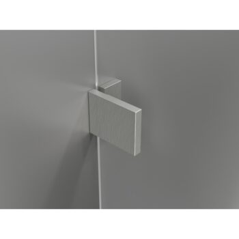 MEXEN/S - Lunar L Sprchová zástena WALK-IN pravá 70 x 200, transparent 8 mm, nikel kartáčovaný 830L-070-000-97-00-P