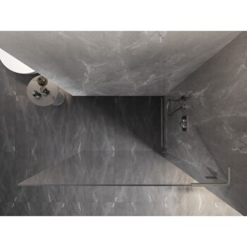MEXEN/S - Lunar L Sprchová zástena WALK-IN pravá 70 x 200, transparent 8 mm, nikel kartáčovaný 830L-070-000-97-00-P