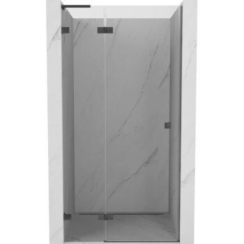 MEXEN/S - Lunar L sprchové dvere krídlové ľavé 70, transparent, grafit kartáčovaná 834L-070-000-66-00-L