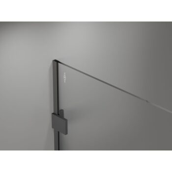 MEXEN/S - Lunar Sprchová zástena WALK-IN ľavá 120 x 200, transparent 8 mm, grafit metal 830-120-000-95-00-L