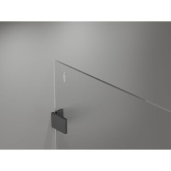 MEXEN/S - Lunar Sprchová zástena WALK-IN ľavá 120 x 200, transparent 8 mm, grafit metal 830-120-000-95-00-L