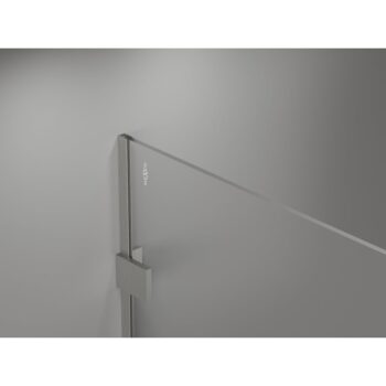 MEXEN/S - Lunar Sprchová zástena WALK-IN pravá 120 x 200, transparent 8 mm, nikel kartáčovaný 830-120-000-97-00-P