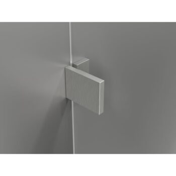 MEXEN/S - Lunar Sprchová zástena WALK-IN pravá 120 x 200, transparent 8 mm, nikel kartáčovaný 830-120-000-97-00-P